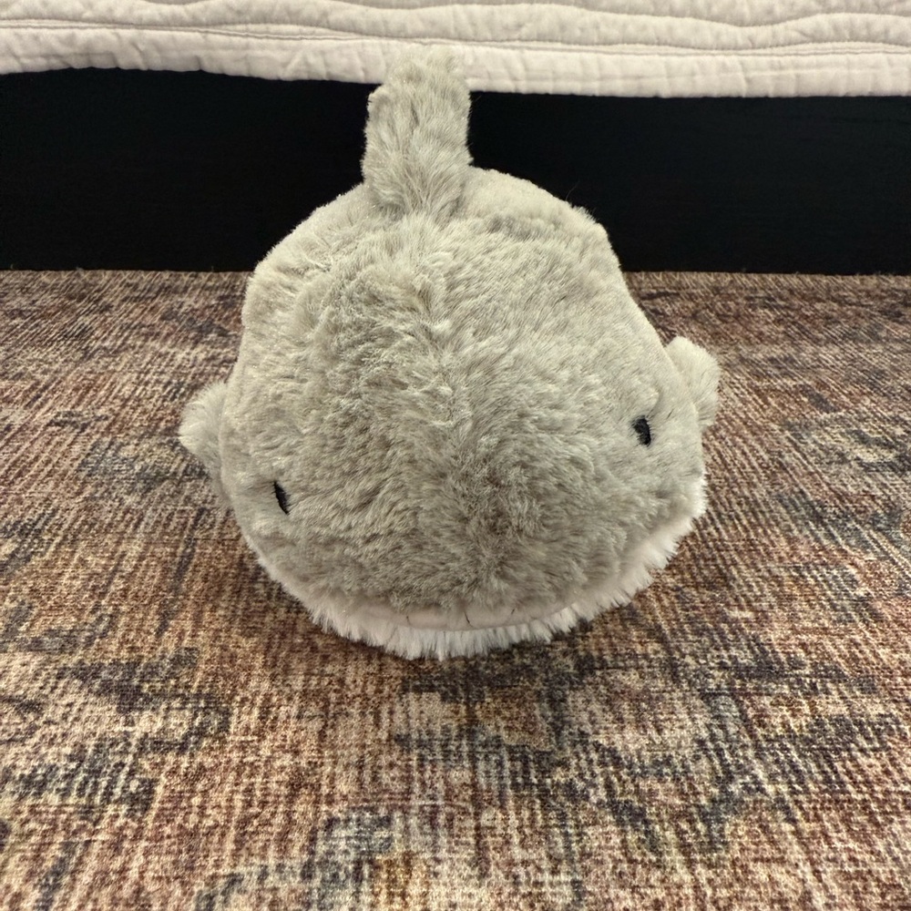 Gray Plush Shark